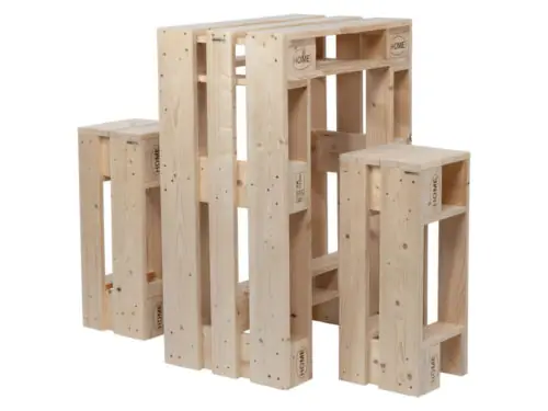 Palettenmöbel PALi Bar Set mit neuen Paletten