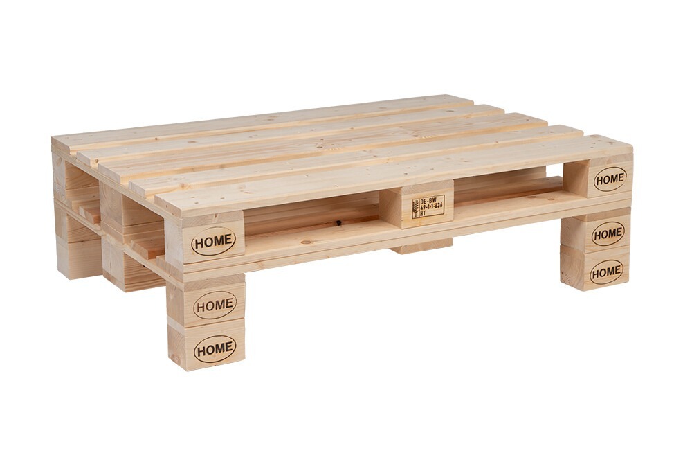 Palettentisch PALma/PALazzo aus neuen Paletten