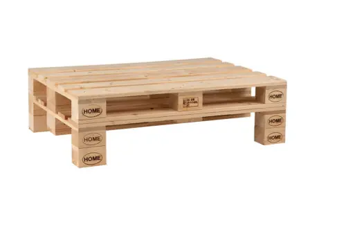 Palettenlounge Tisch aus neuen Paletten