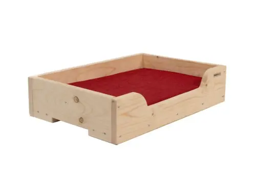 Hunde-/Katzenbett PALDog/PALCat Mini aus Palettenholz