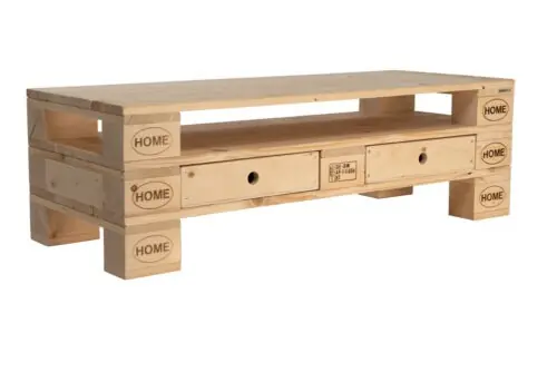 Palettenmöbel PALermo Lowboard - TV-Möbel