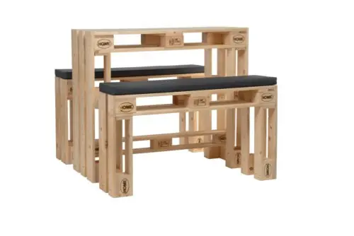 PALI Bierzelt Garnitur - Palettenmöbel aus neuen Paletten