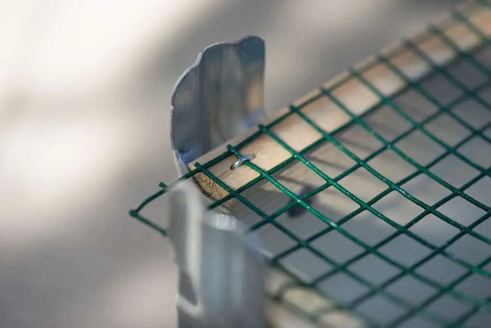 Mausgitter für Hochbeet