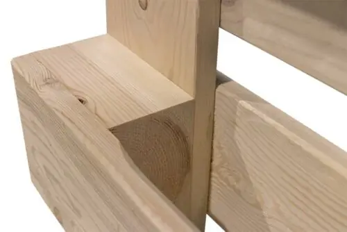 Möbelpalette Paletta geschliffen - Vintage Look