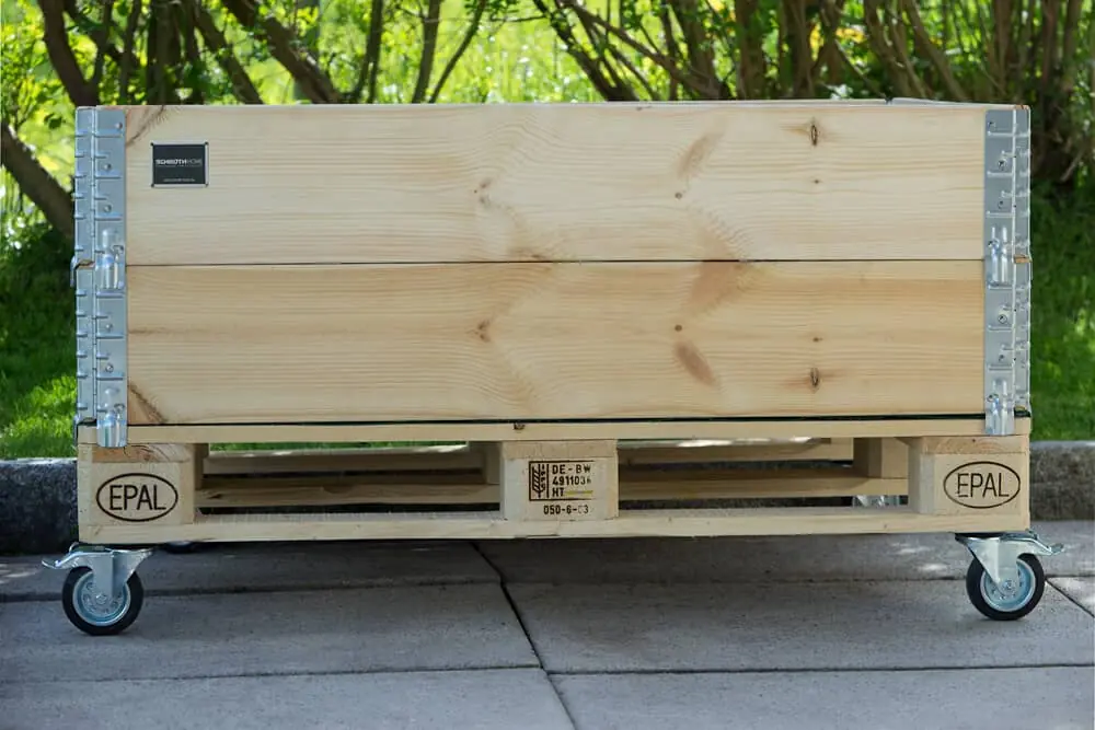 Hochbeet Rahmen faltbar - 80x120x20