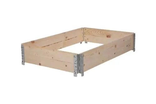 Hochbeet Rahmen faltbar - 80x120x20