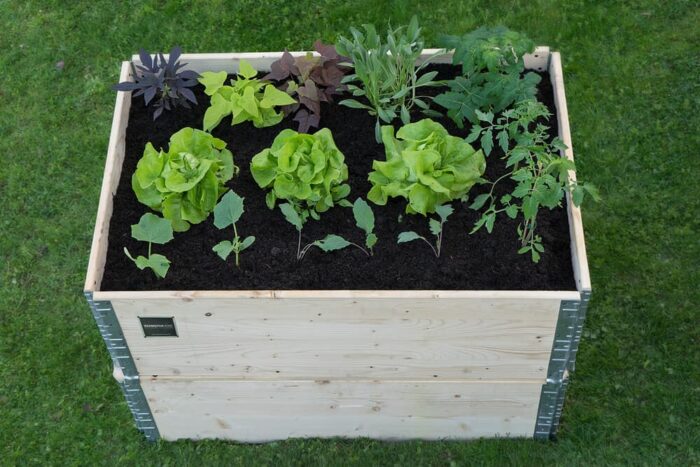 Hochbeet Rahmen faltbar - 80x120x40
