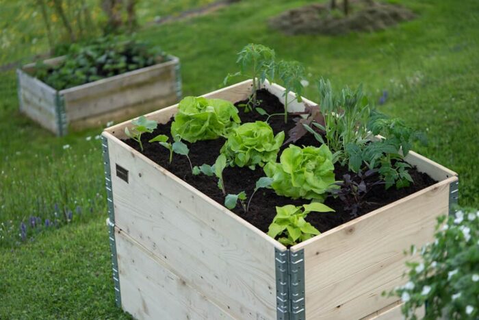 Hochbeet Rahmen faltbar - 80x120x40