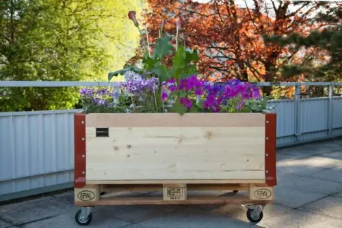 Hochbeet Rahmen ohne Griffe