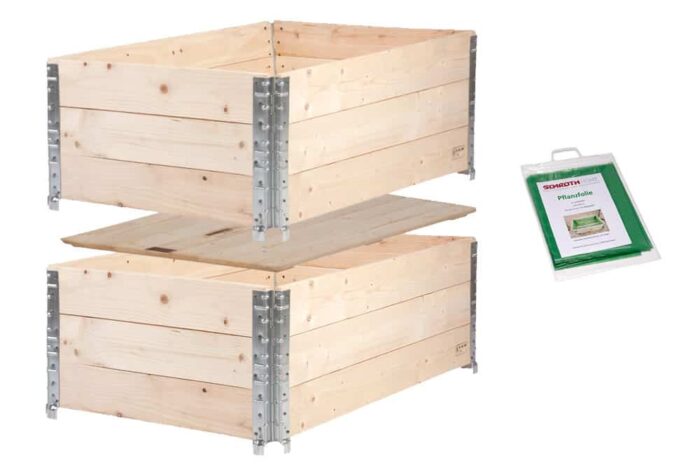 Hochbeet Set mit Faltrahmen von Schroth Home