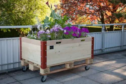 Hochbeet Rahmen mit Griffen