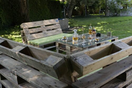 Palettenlounge PALazzo im Vintage Look