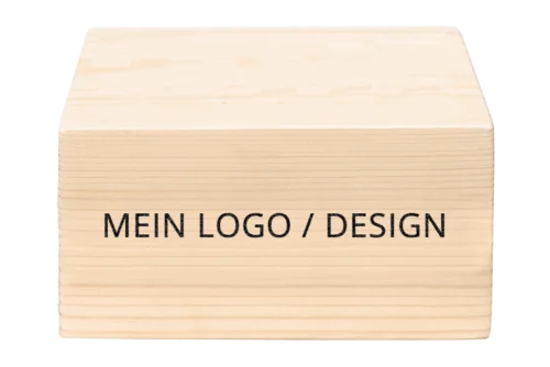 Palettenklotz mit eigenem Logo