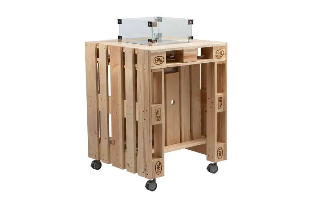 Palettenmöbel PALfire Feuertisch klein