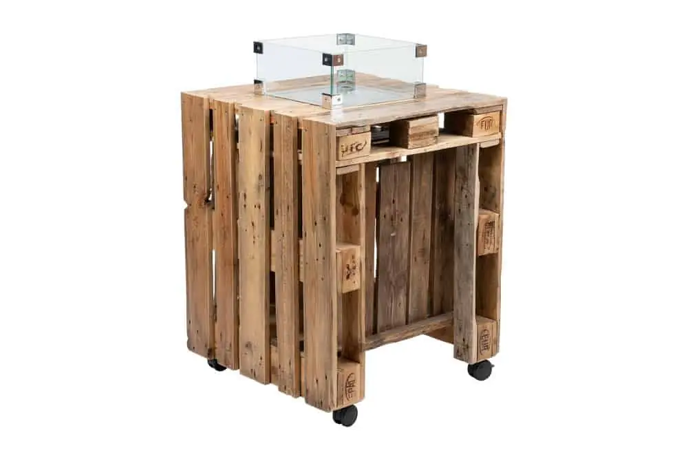 Palettenmöbel PALfire Feuertisch klein