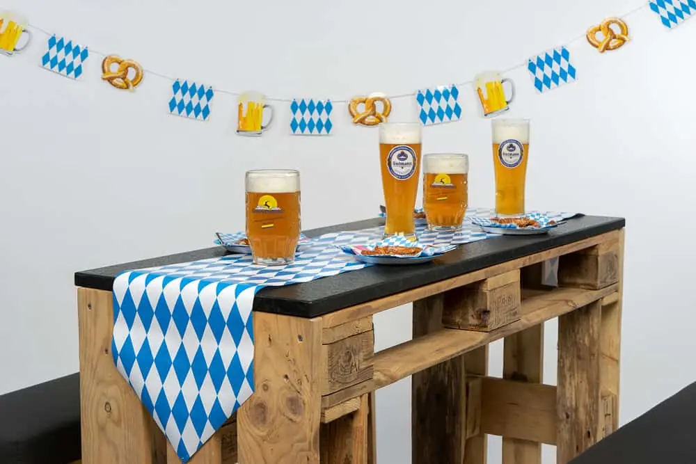 PALI Bierzelt Garnitur - Palettenmöbel im Vintage Look
