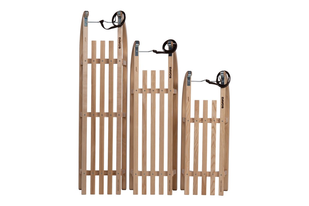 Davoser Schlitten - Esche 80cm – Bild 2